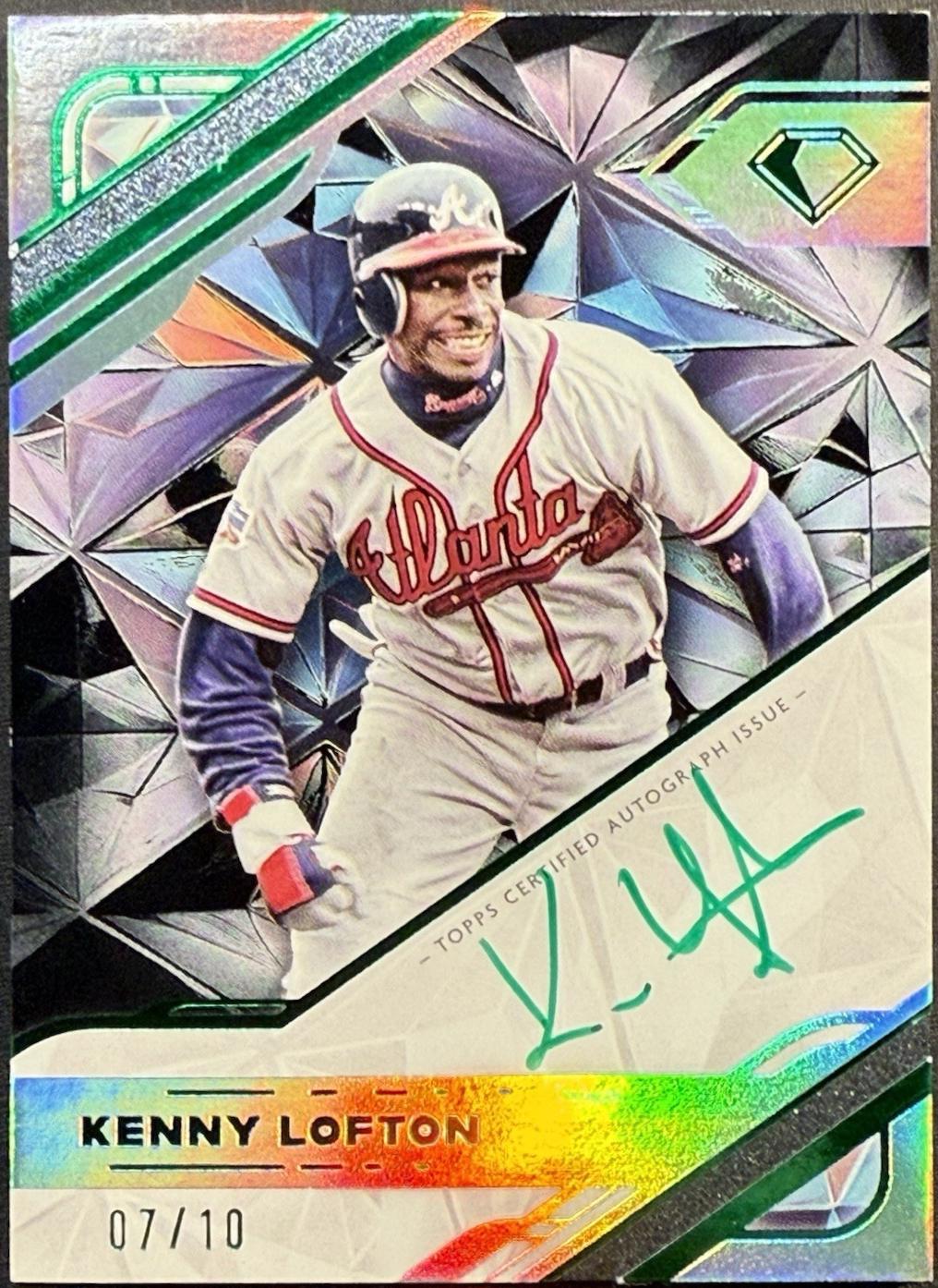 Kenny Lofton [Green Ink Black] #WPA-KL