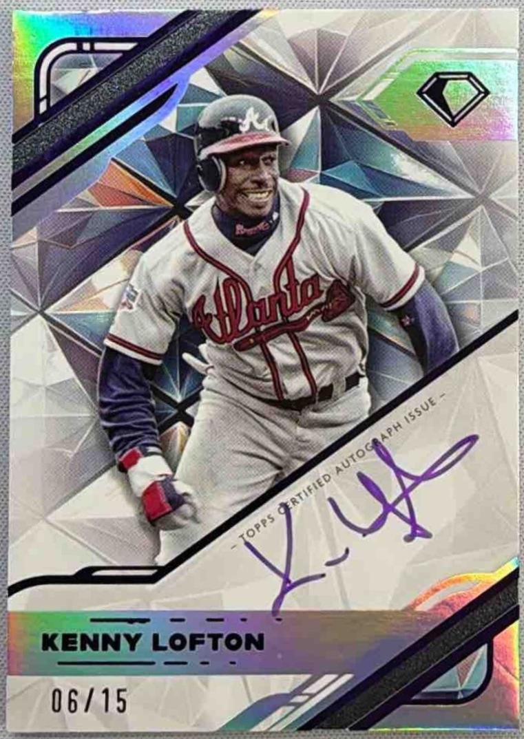 Kenny Lofton [Purple Ink] #WPA-KL