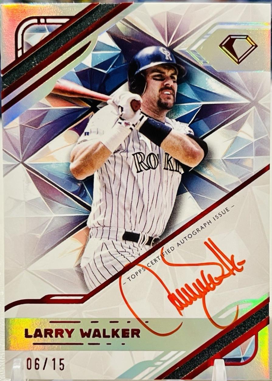 Larry Walker [Red Ink] #WPA-LW