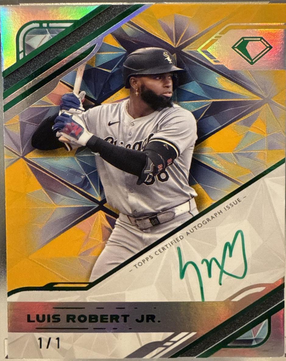 Luis Robert Jr. [Purple Ink Gold] #WPA-LRJ