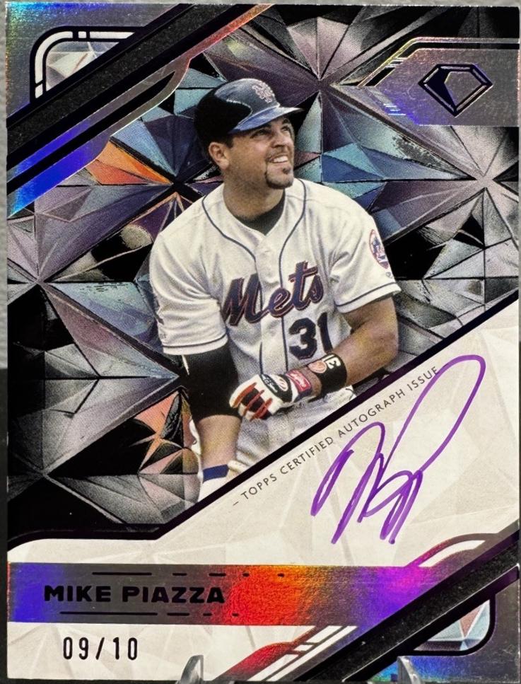 Mike Piazza [Purple Ink Black] #WPA-MP