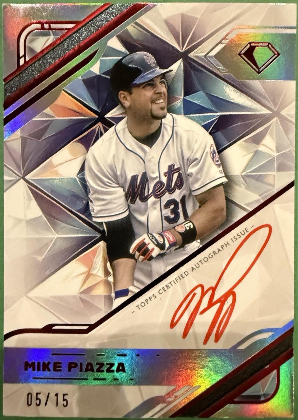 Mike Piazza [Red Ink Red] #WPA-MP