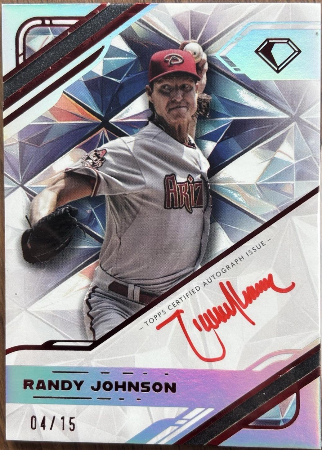 Randy Johnson [Red Ink Red] #WPA-RJ