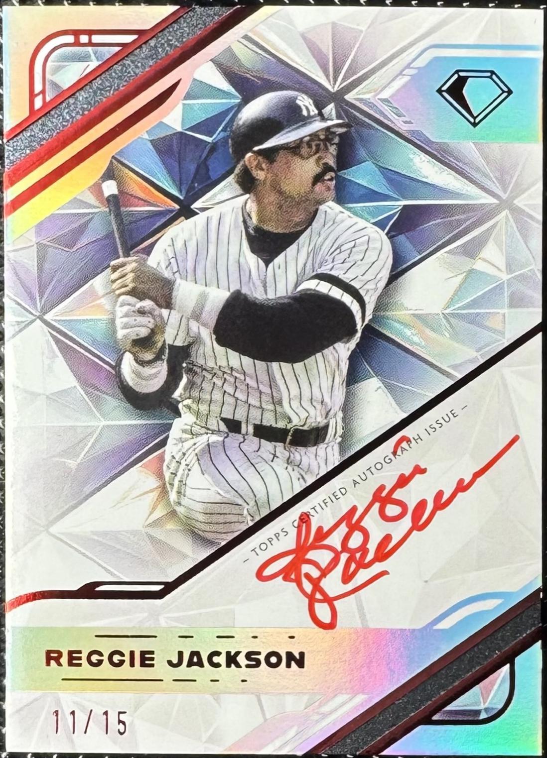 Reggie Jackson [Red Ink Red] #WPA-RJA