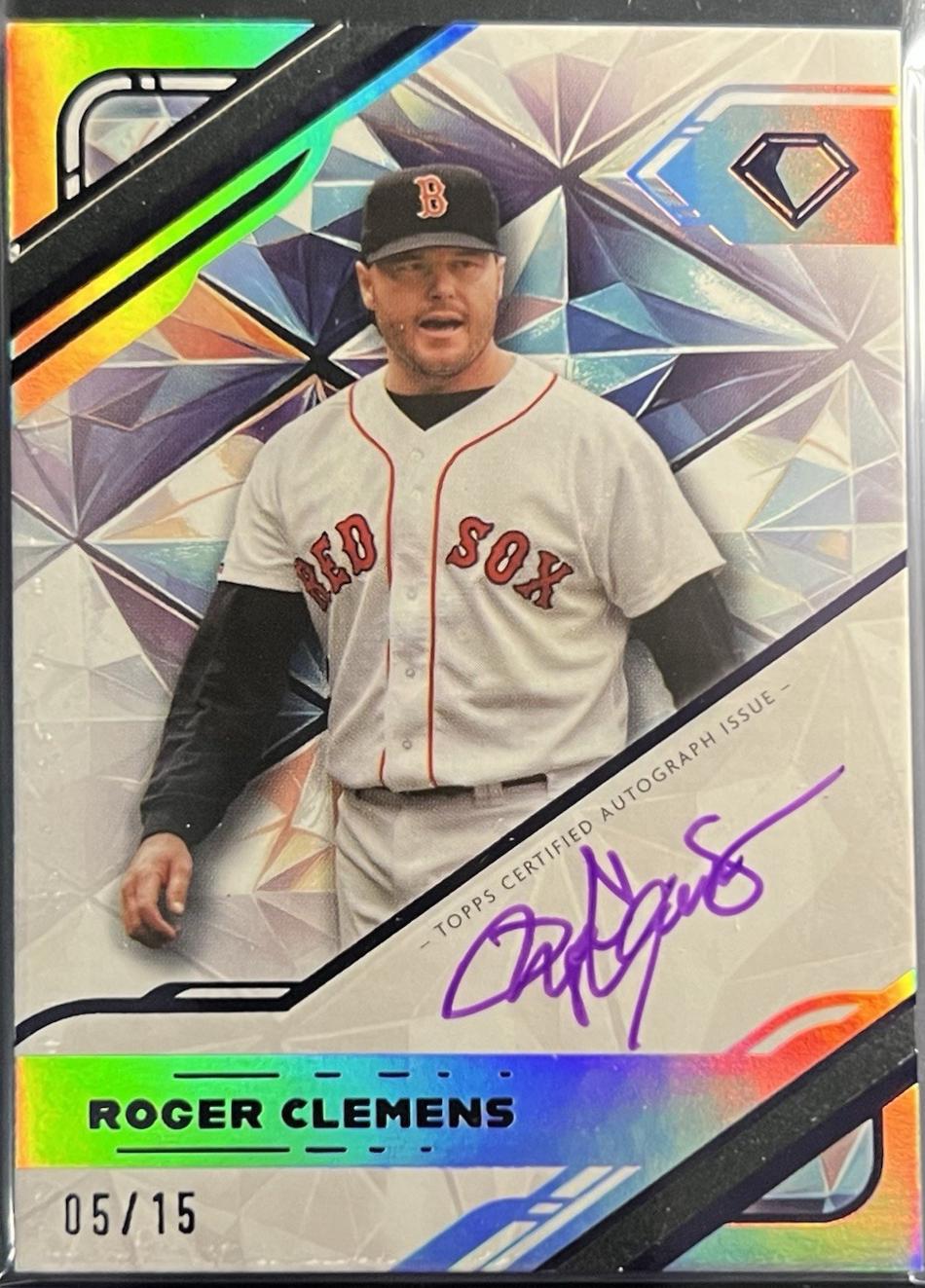 Roger Clemens [Purple Ink] #WPA-RC