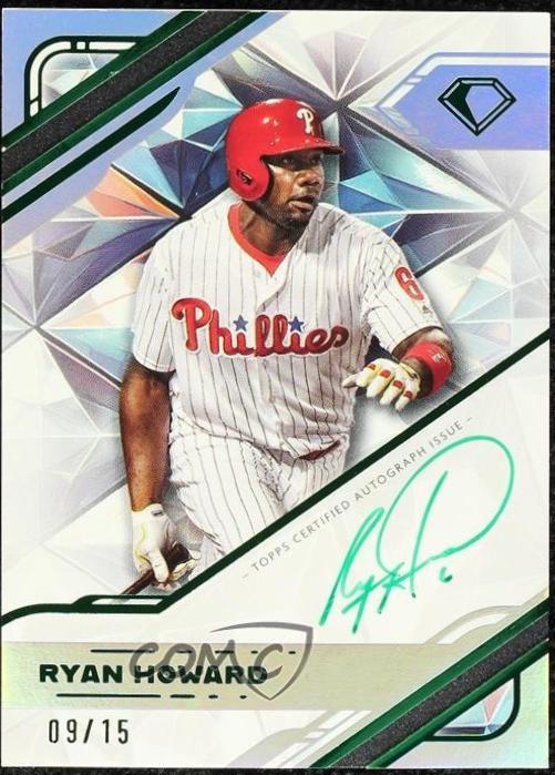Ryan Howard [Green Ink] #WPA-RHO