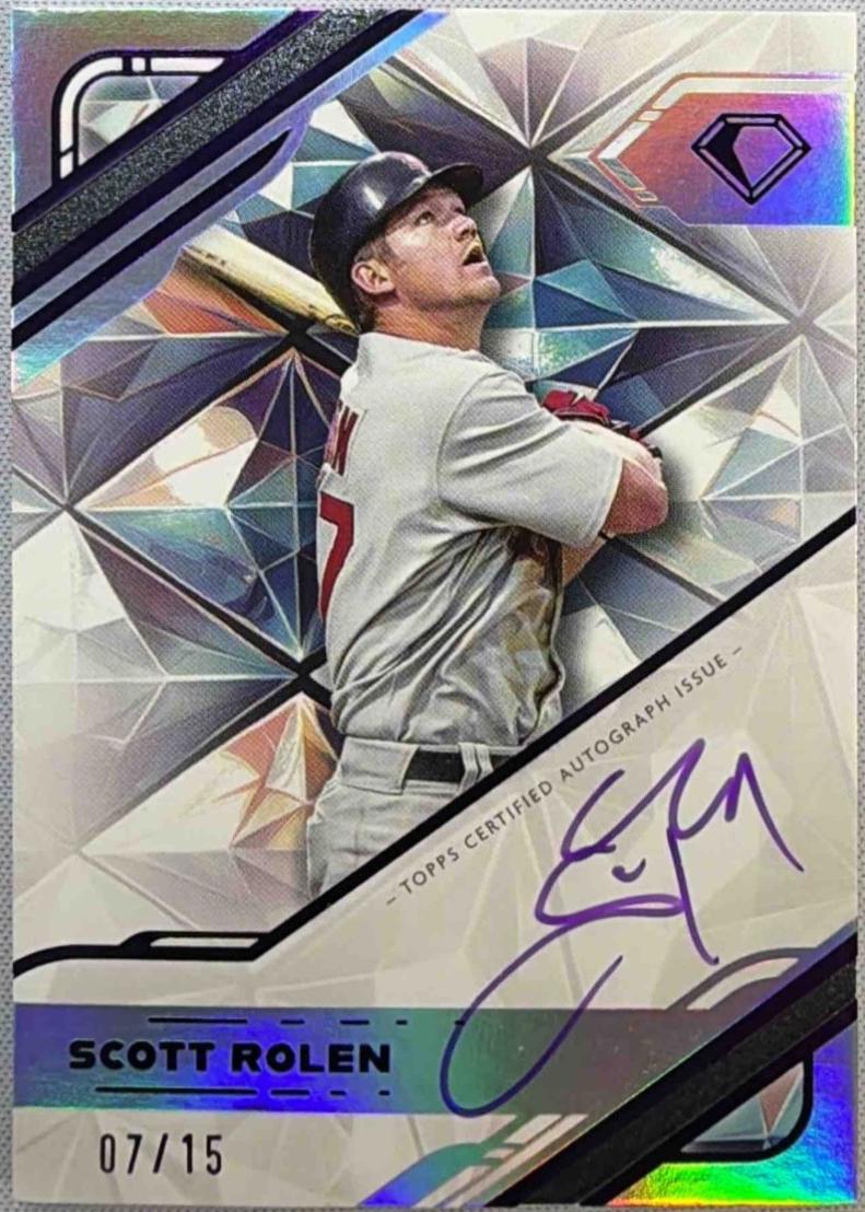 Scott Rolen [Purple Ink] #WPA-SR