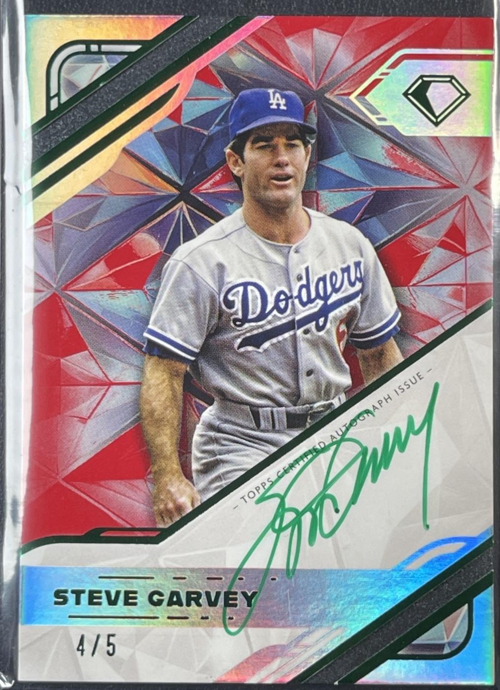 Steve Garvey [Green Ink Red] #WPA-SG