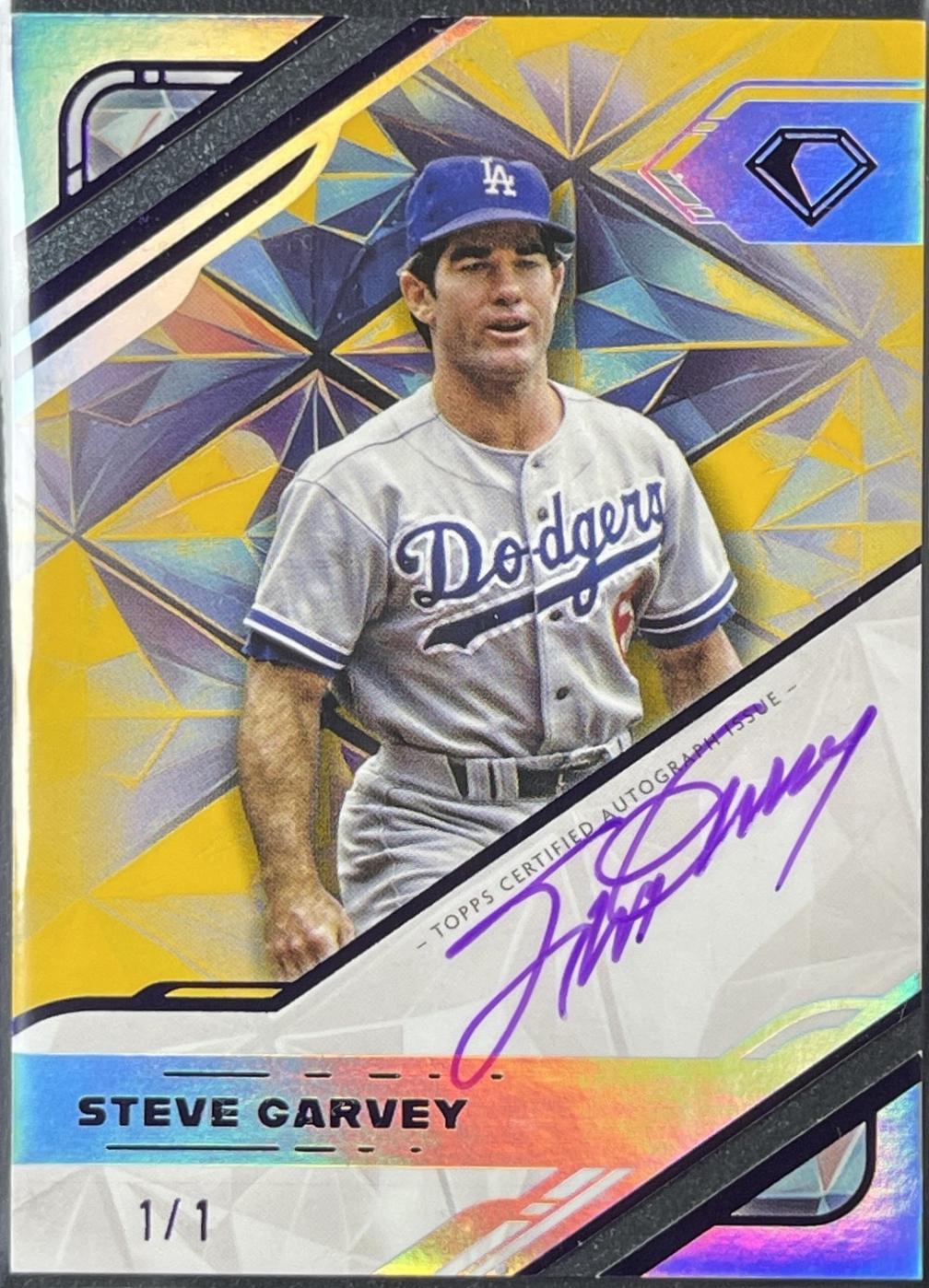 Steve Garvey [Purple Ink Gold] #WPA-SG