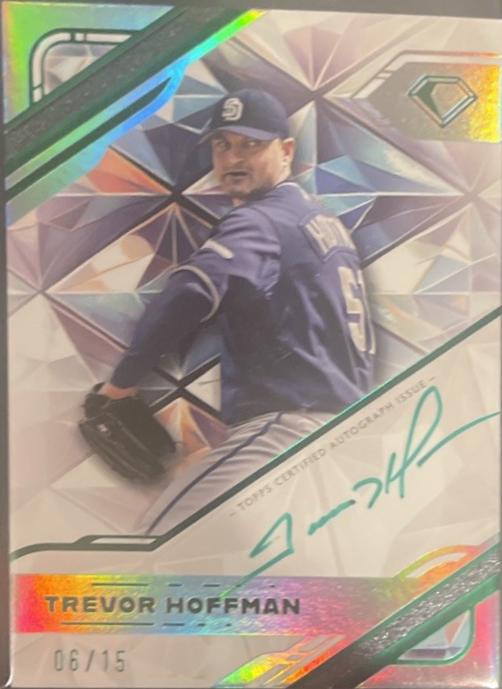 Trevor Hoffman [Green Ink] #WPA-TH