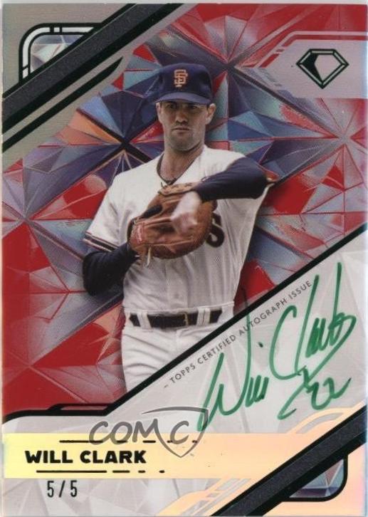 Will Clark [Green Ink Red] #WPA-WC