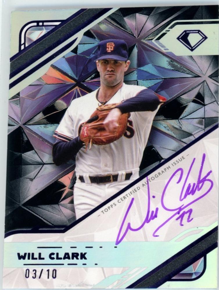 Will Clark [Purple Ink Black] #WPA-WC