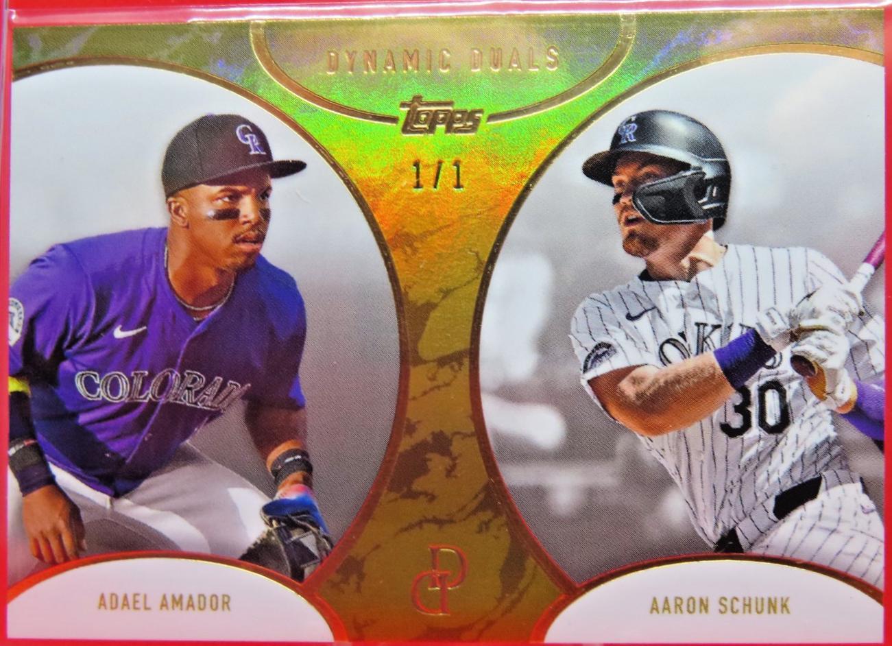 Adael Amador / Aaron Schunk [Gold] #26