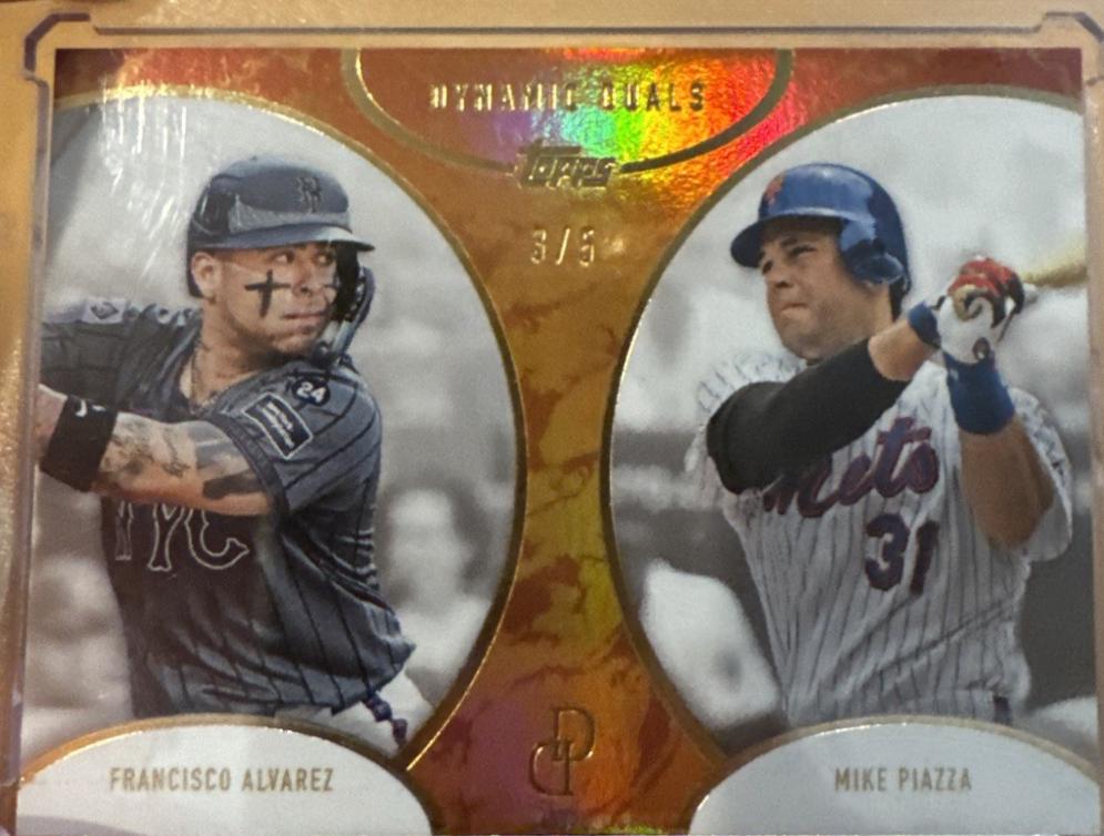 Francisco Alvarez / Mike Piazza [Orange] #40