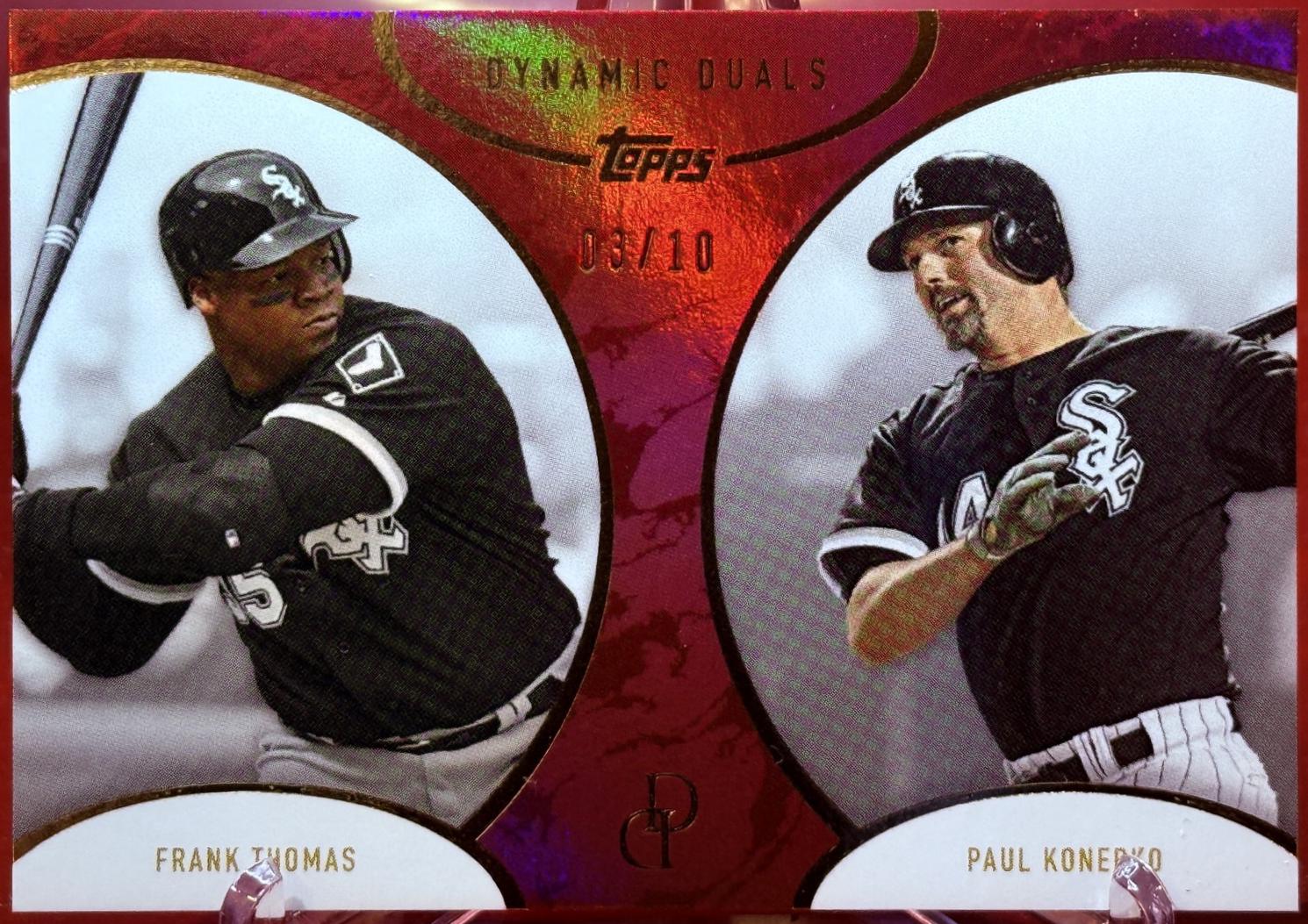 Frank Thomas / Paul Konerko [Red] #13