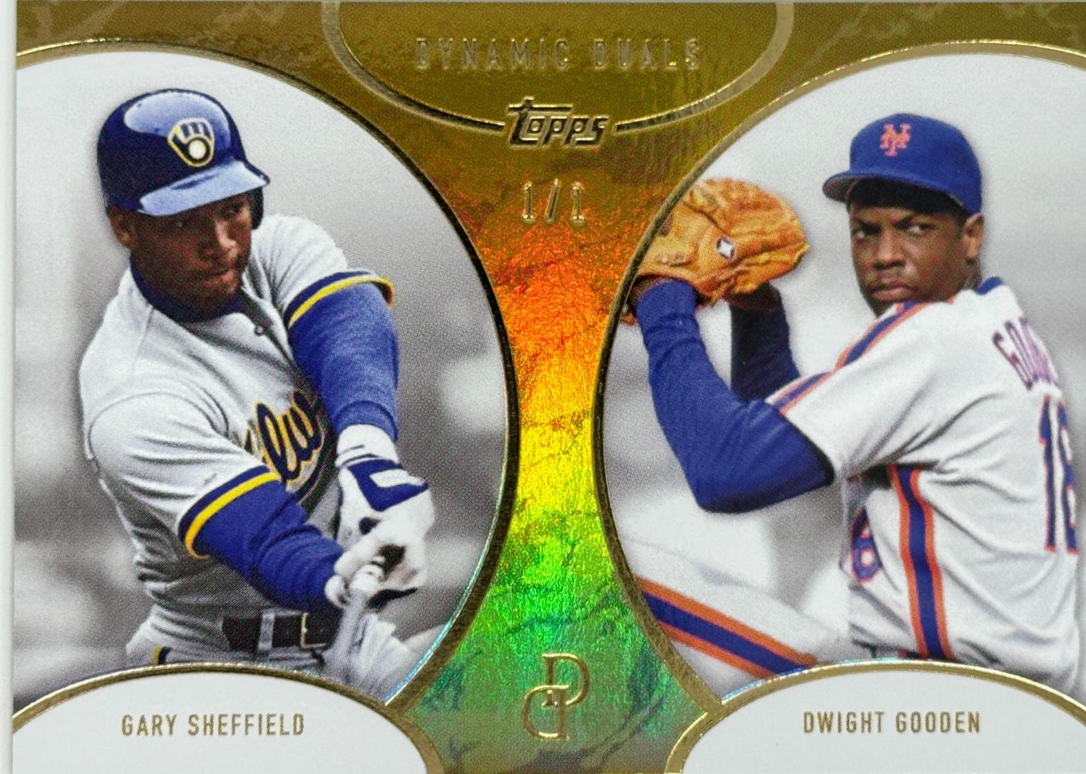 Gary Sheffield / Dwight Gooden [Gold] #36