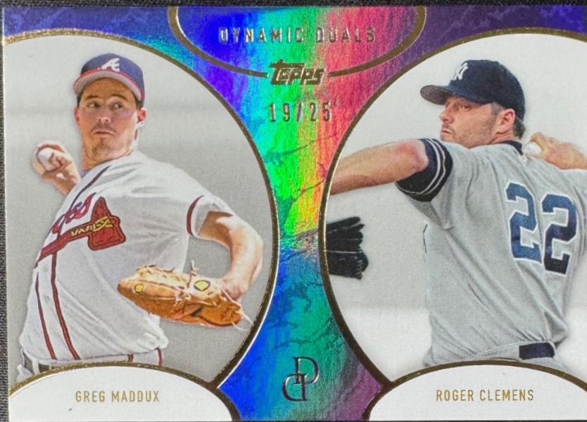 Greg Maddux / Roger Clemens [Blue] #49