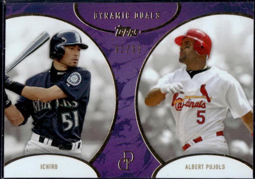 Ichiro / Albert Pujols [Purple] #5