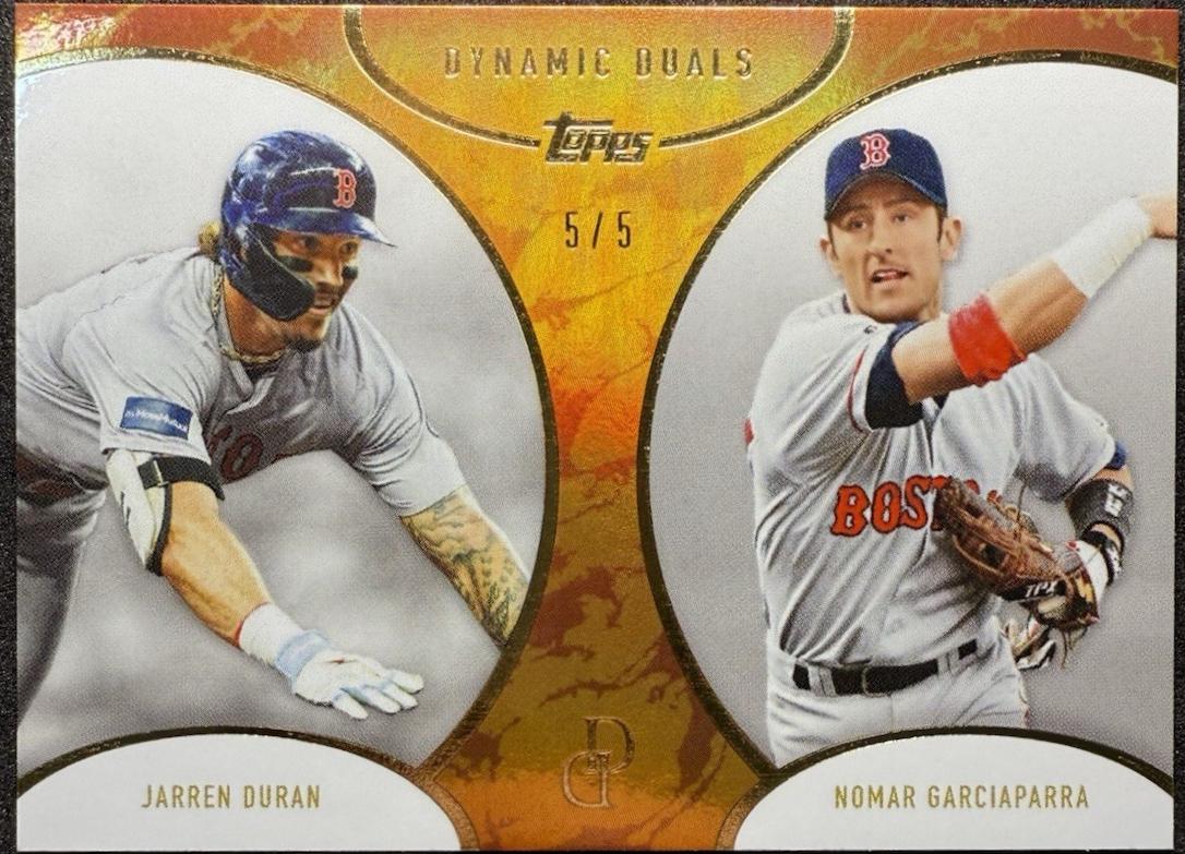 Jarren Duran / Nomar Garciaparra [Orange] #50