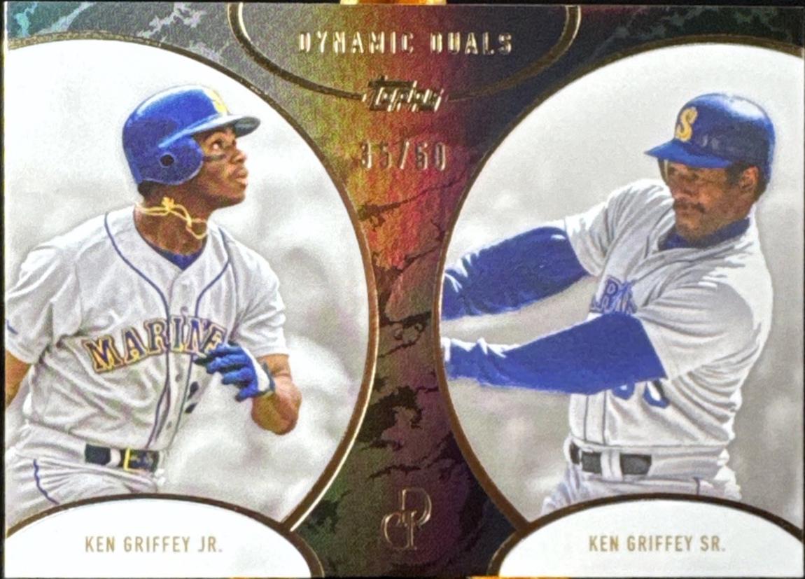 Ken Griffey Jr. / Ken Griffey Sr. [Black] #8