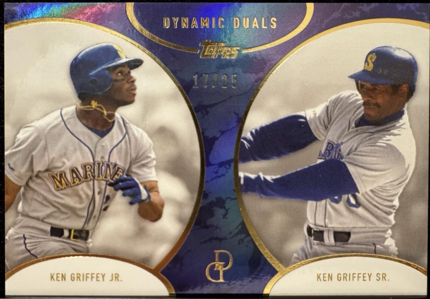 Ken Griffey Jr. / Ken Griffey Sr. [Blue] #8