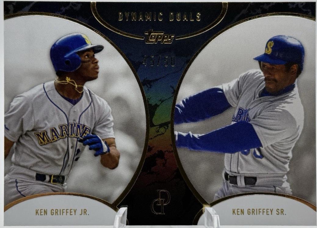 Ken Griffey Jr. / Ken Griffey Sr. [Gold] #8