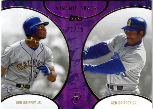 Ken Griffey Jr. / Ken Griffey Sr. [Purple] #8