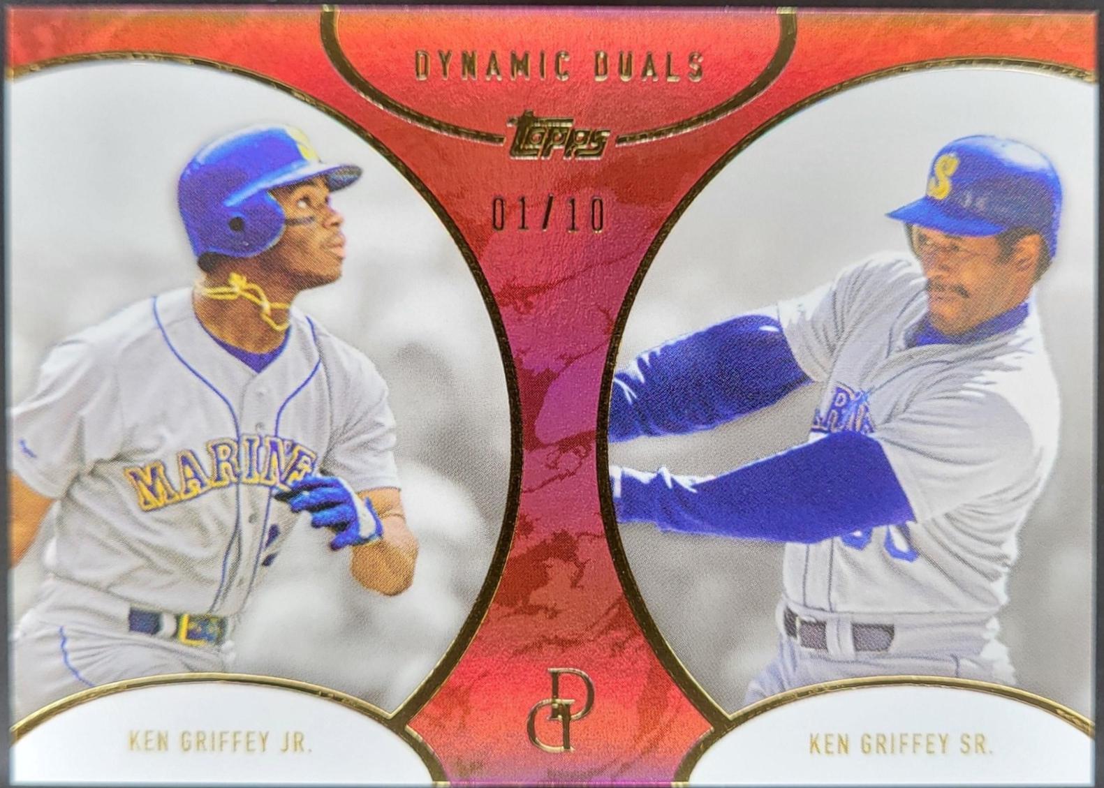 Ken Griffey Jr. / Ken Griffey Sr. [Red] #8