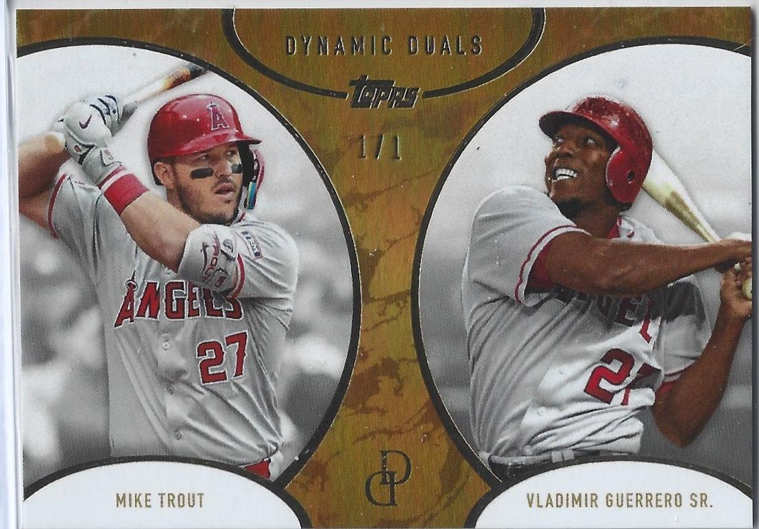 Mike Trout / Vladimir Guerrero Sr. [Gold] #15