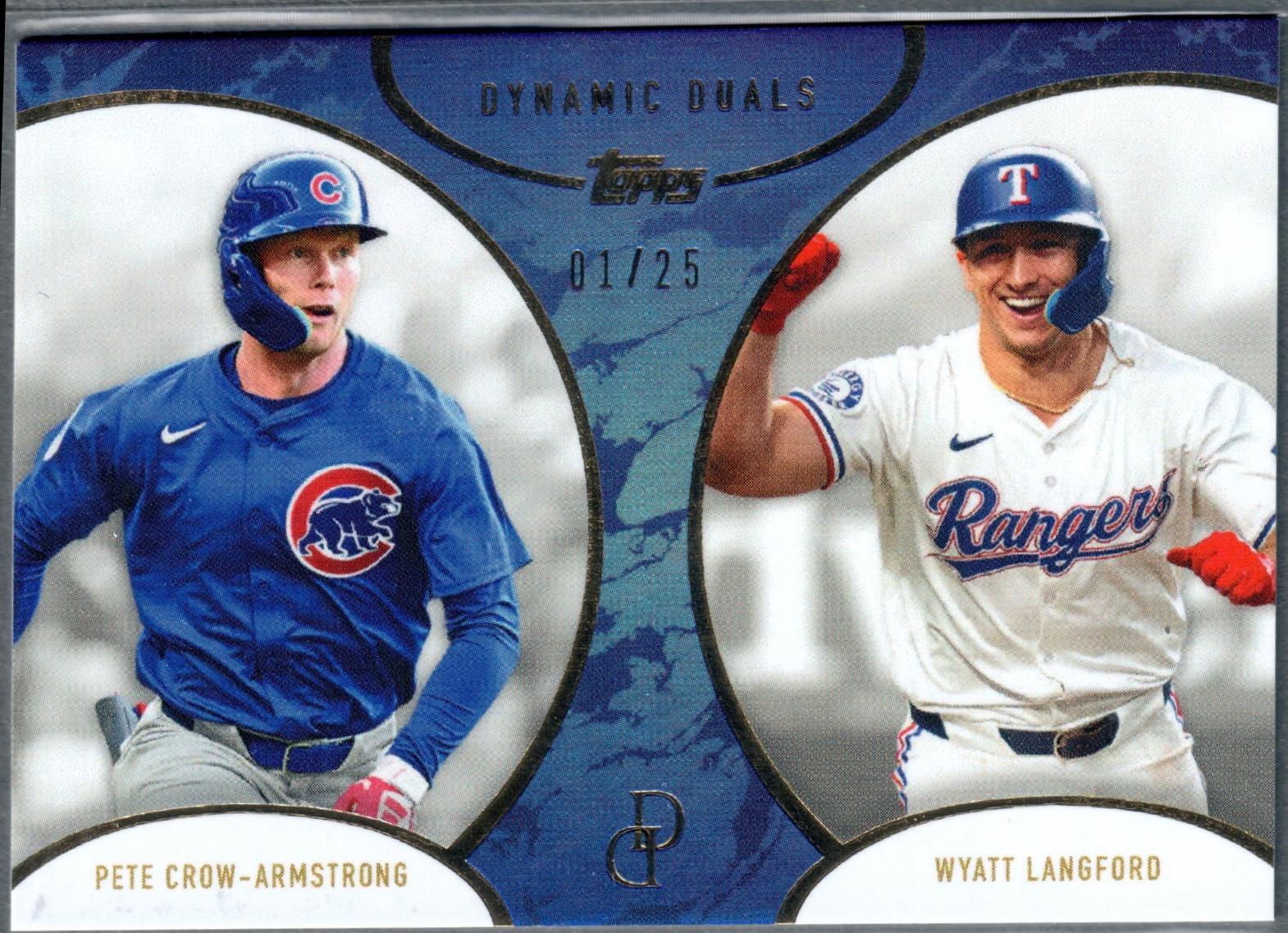 Pete Crow-Armstrong / Wyatt Langford [Blue] #3