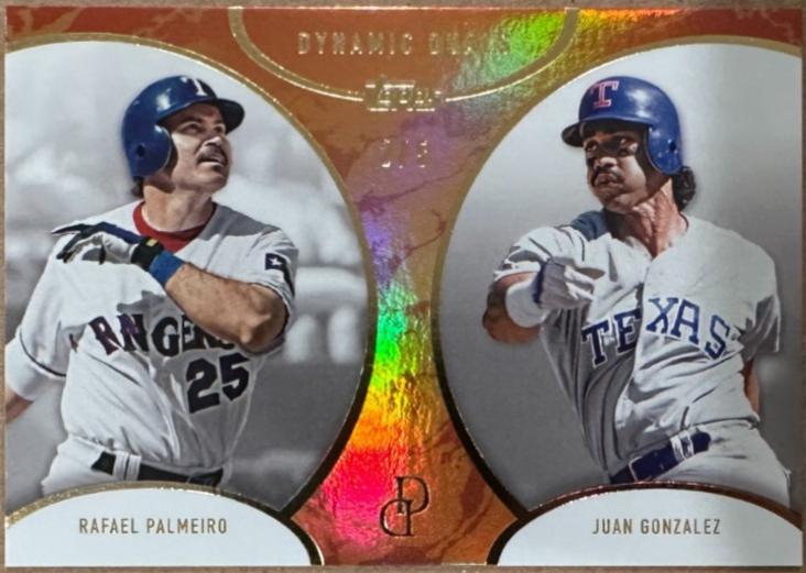 Rafael Palmeiro / Juan Gonzalez [Orange] #48
