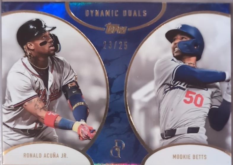 Ronald Acuna Jr. / Mookie Betts [Blue] #37