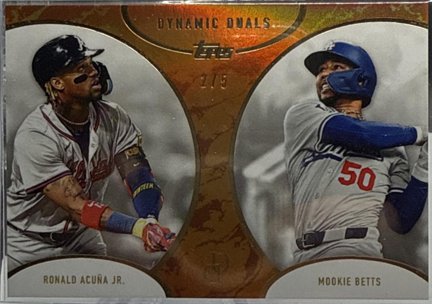 Ronald Acuna Jr. / Mookie Betts [Orange] #37
