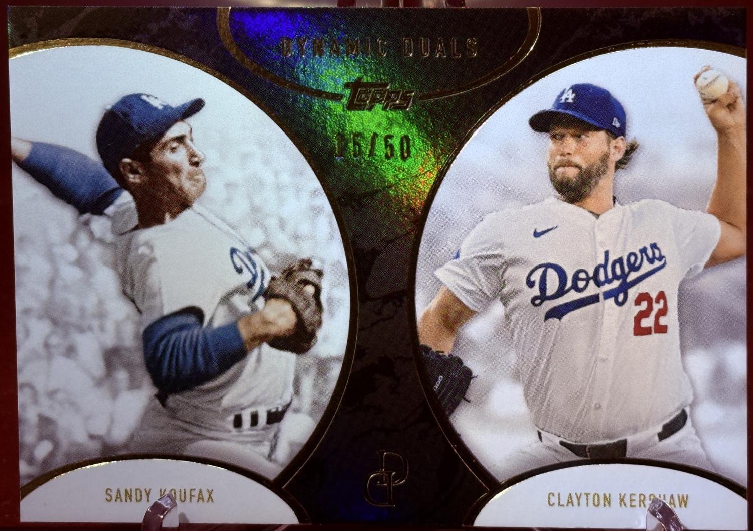 Sandy Koufax / Clayton Kershaw [Black] #14
