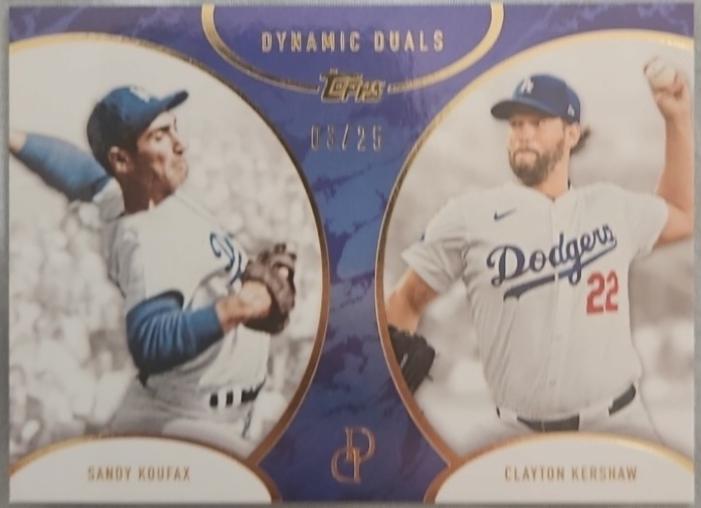 Sandy Koufax / Clayton Kershaw [Blue] #14