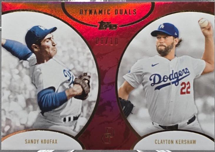 Sandy Koufax / Clayton Kershaw [Red] #14