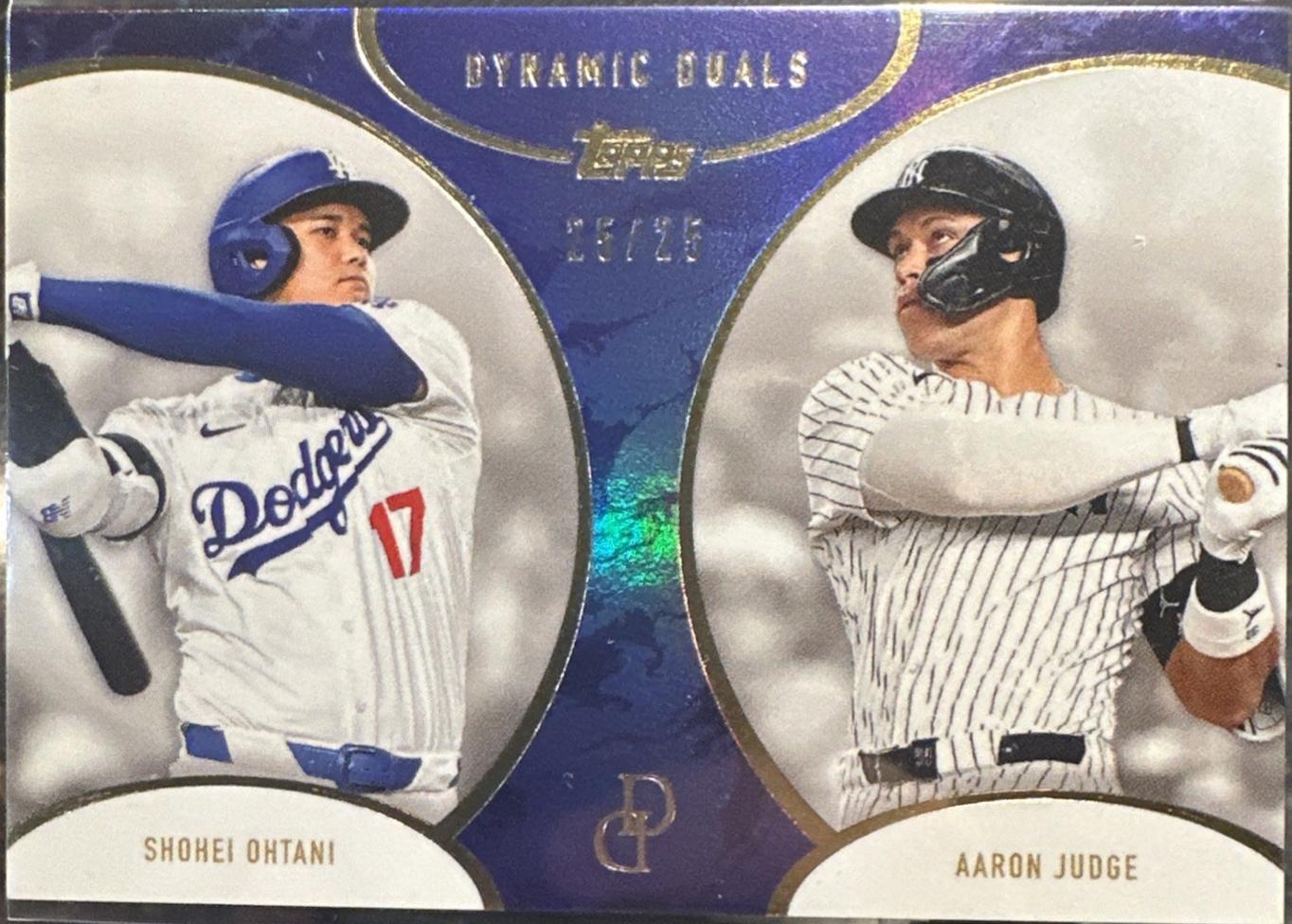 Shohei Ohtani / Aaron Judge [Blue] #24