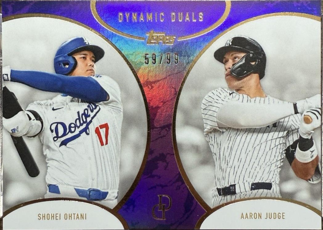 Shohei Ohtani / Aaron Judge [Purple] #24