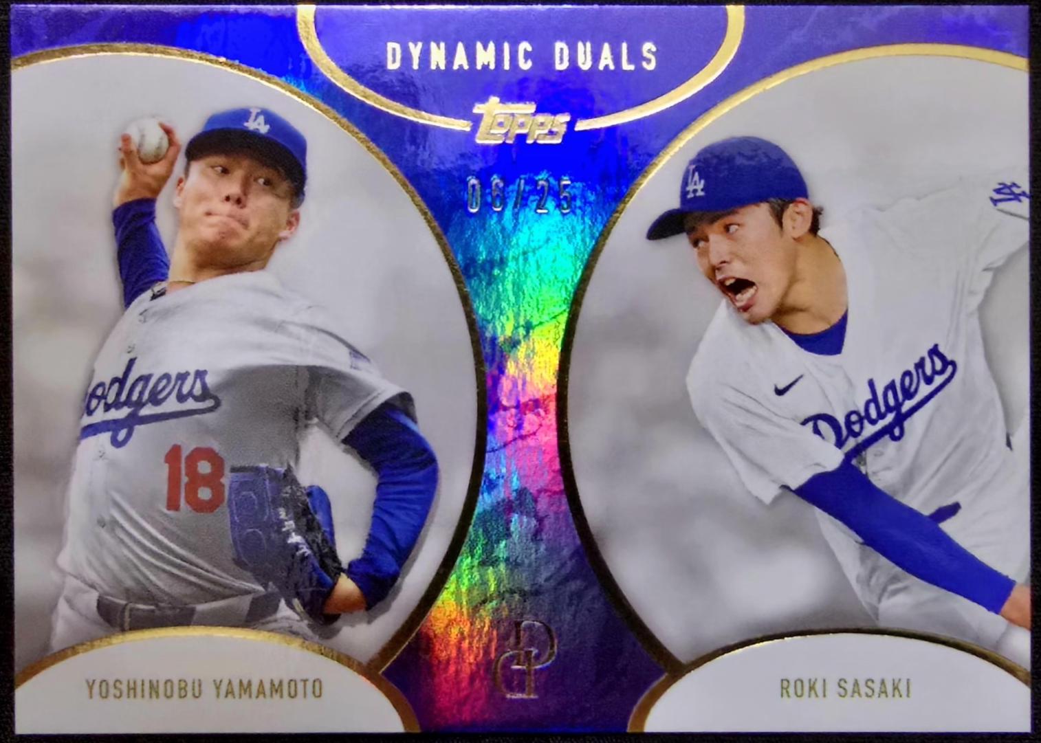 Yoshinobu Yamamoto / Roki Sasaki [Blue] #43