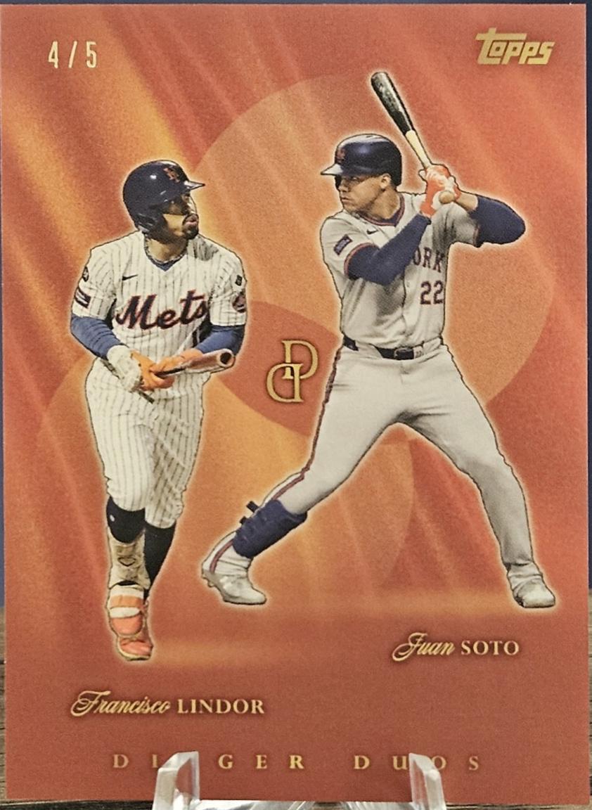 Francisco Lindor / Juan Soto [Orange] #DD-03