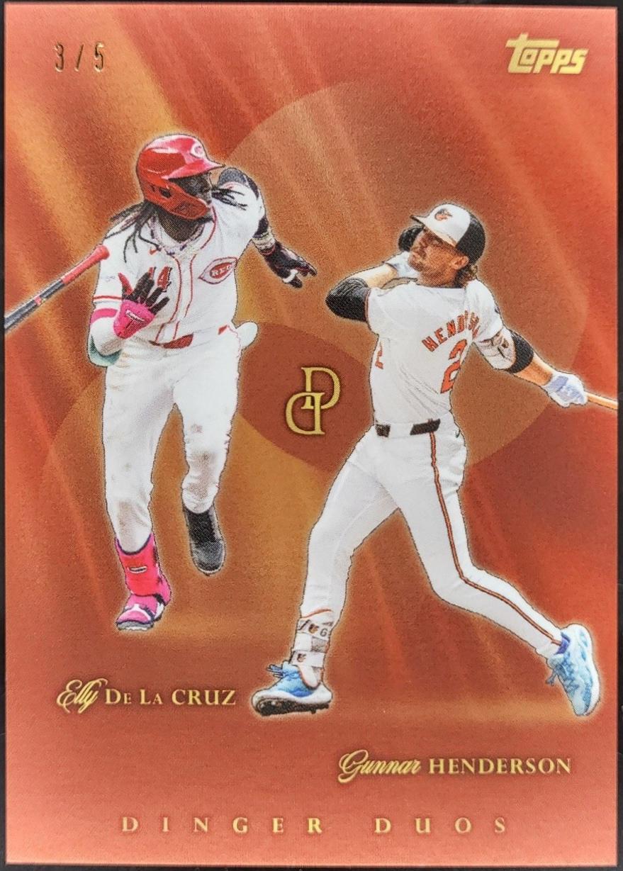 Gunnar Henderson / Elly De La Cruz [Orange] #DD-02