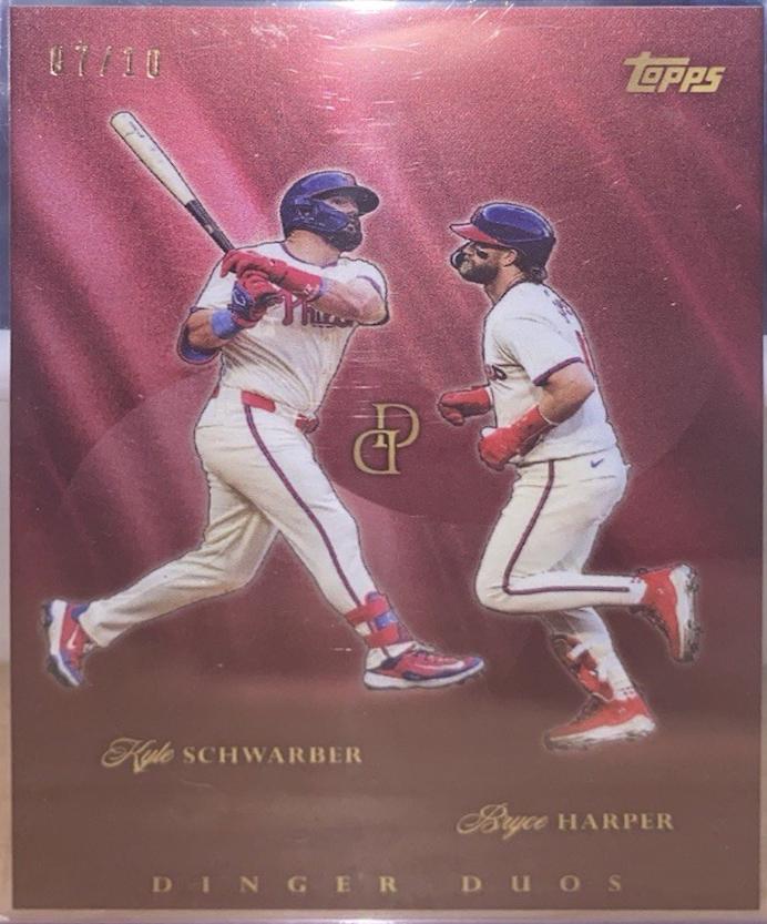 Kyle Schwarber / Bryce Harper [Red] #DD-07