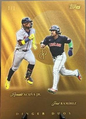 Ronald Acuna Jr. / Jose Ramirez [Gold] #DD-05