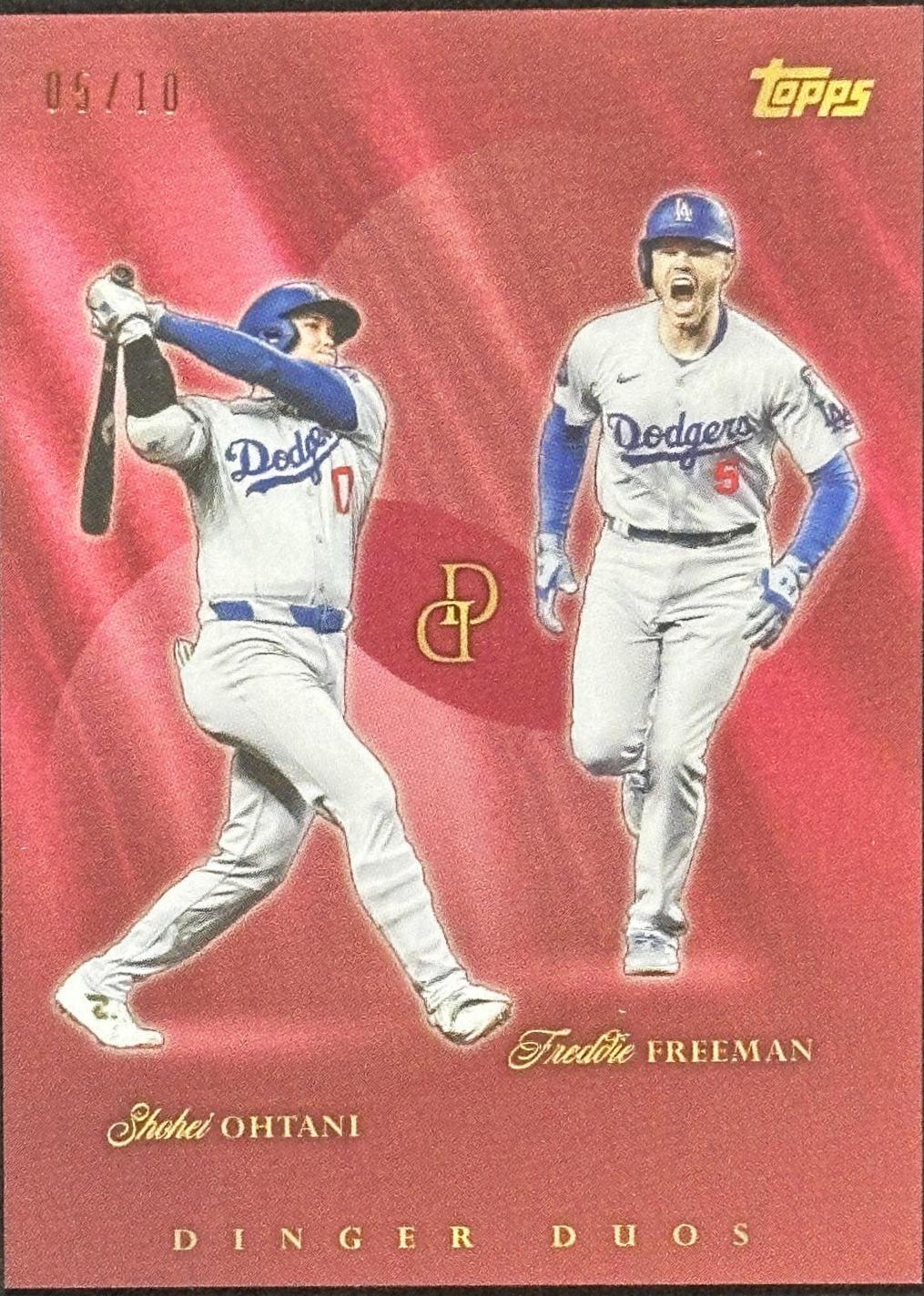 Shohei Ohtani / Freddie Freeman [Orange] #DD-10