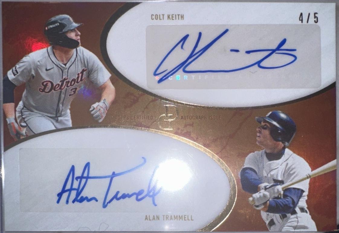 Colt Keith / Alan Trammell [Orange] #30A