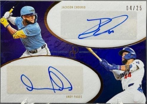 Jackson Chourio / Andy Pages [Blue] #34A