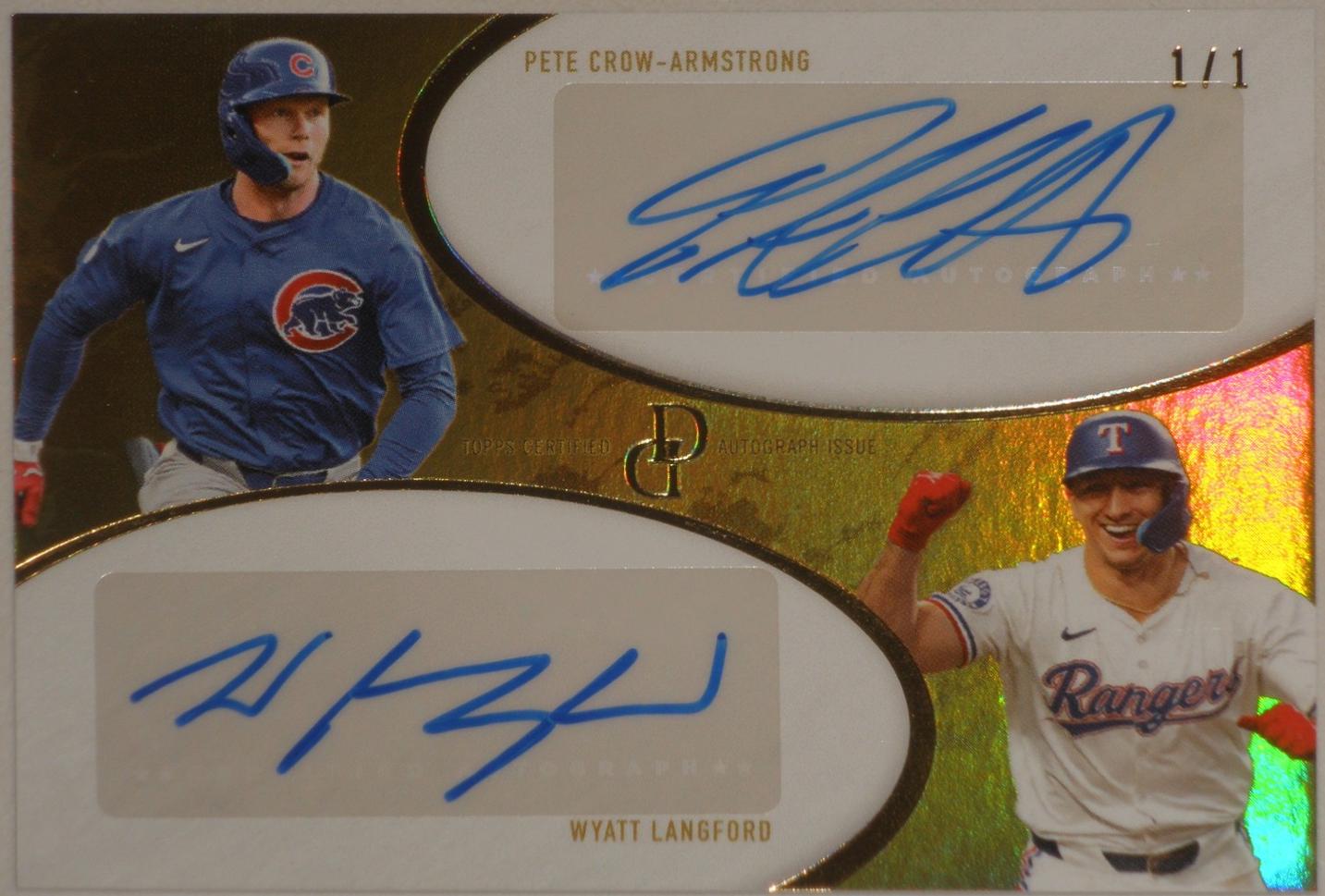 Pete Crow-Armstrong / Wyatt Langford [Gold] #3A