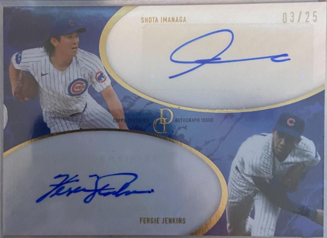 Shota Imanaga / Fergie Jenkins [Blue] #19A