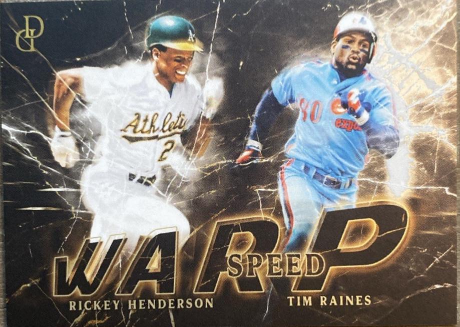 Rickey Henderson / Tim Raines #WS-04