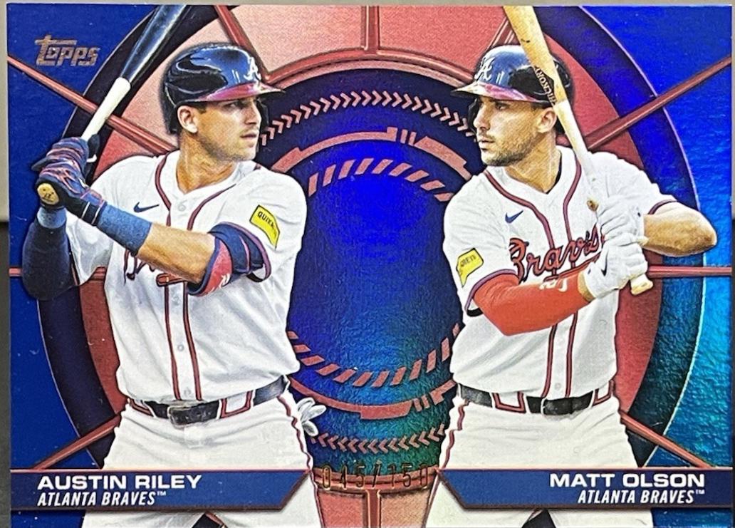 Austin Riley / Matt Olson [Blue Foil] #DD-17